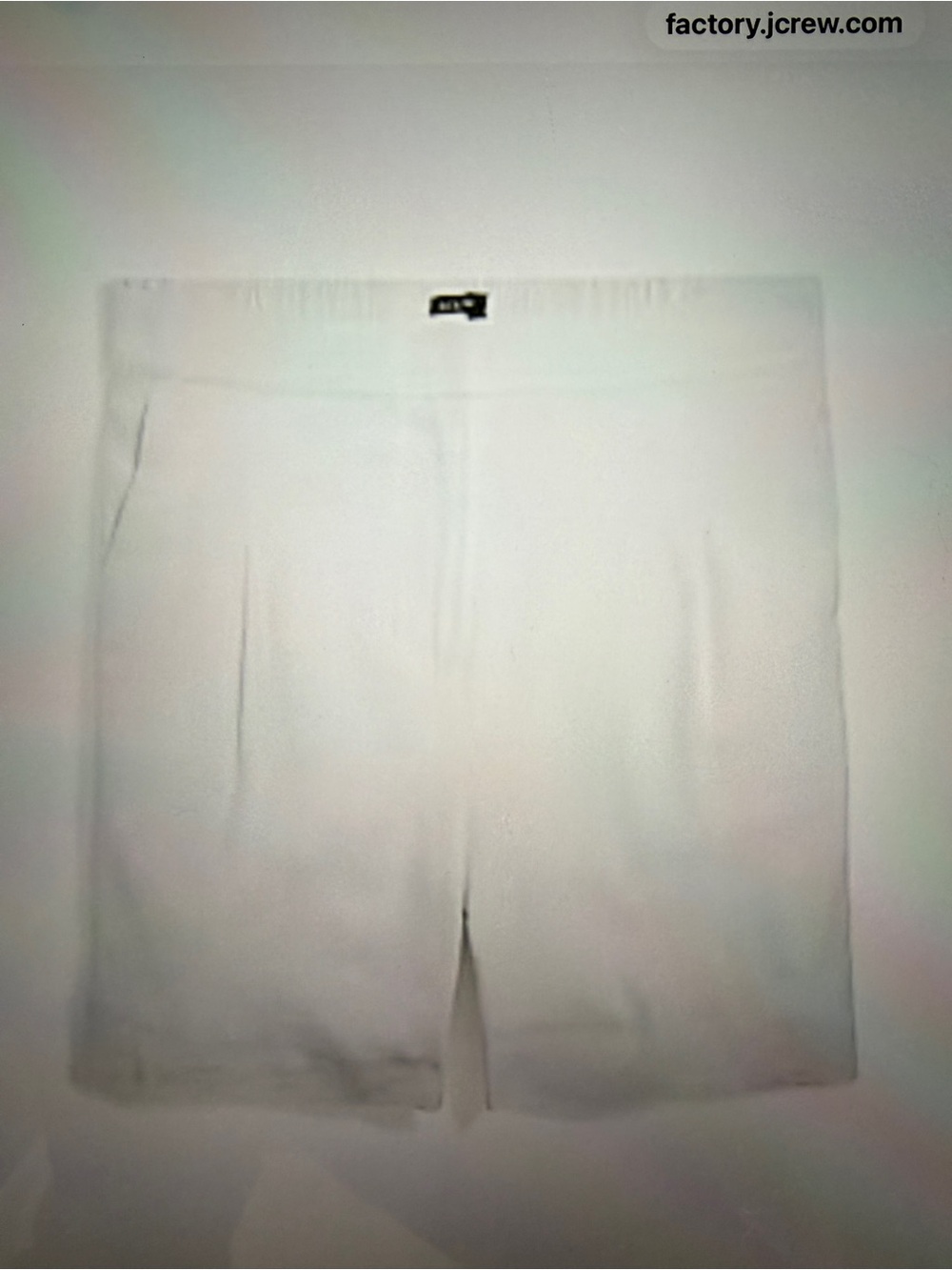 J. Crew White Women's Bermuda Shorts